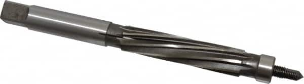 Made in USA - 11/16" Reamer Diam, Straight Shank, 2-1/2" Flute Length, Hand Expansion Reamer - Makers Industrial Supply