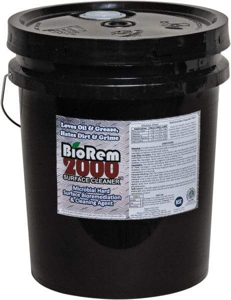 BioRem 2000 - 5 Gal Bucket All-Purpose Cleaner - Liquid, Odor-Free - Makers Industrial Supply