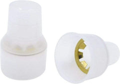 Ideal - 14 to 4 AWG Compatible, Nylon Insulation, Splice Cap Butt Splice Terminal - Opaque - Makers Industrial Supply