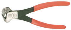 Crescent - 7-1/4" OAL, 12 AWG Capacity, 3/8" Jaw Length x 1-3/4" Jaw Width, End Cutting Pliers - Makers Industrial Supply