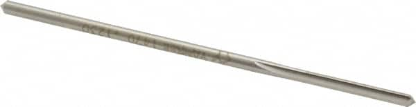 Made in USA - 0.123" Cobalt 4 Flute Dowel Pin Chucking Reamer - Makers Industrial Supply