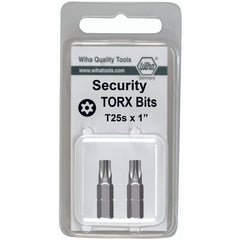 Security Torx Insert Bit On 5/16″ Hex Drive T55s × 35mm (2 Bit Pack) - Makers Industrial Supply