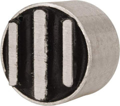 Mag-Mate - 1/4-2 Thread, 1" Diam, 3/4" High, 7.75 Lb Average Pull Force, Neodymium Rare Earth Pot Magnet - Aluminum Insulated - Makers Industrial Supply