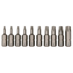 10PC TORX INSERT BIT SET - Makers Industrial Supply