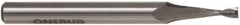 Onsrud - 3/8" Cutting Diam x 1" Length of Cut, 2 Flute, Upcut Spiral Router Bit - Uncoated, Right Hand Cut, High Speed Steel, 3-1/2" OAL x 1/2" Shank Diam, Double Edge, 19 to 32° Helix Angle - Makers Industrial Supply