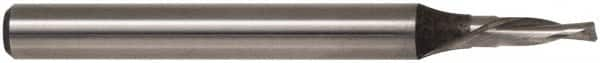 Onsrud - 1/4" Cutting Diam x 3/4" Length of Cut, 2 Flute, Downcut Spiral Router Bit - Uncoated, Right Hand Cut, High Speed Steel, 3-1/4" OAL x 1/2" Shank Diam, Double Edge, 19 to 32° Helix Angle - Makers Industrial Supply