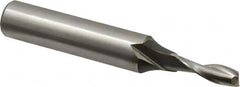 Onsrud - 1/4" Cutting Diam x 3/4" Length of Cut, 2 Flute, Upcut Spiral Router Bit - Uncoated, Right Hand Cut, High Speed Steel, 3-1/4" OAL x 1/2" Shank Diam, Double Edge, 19 to 32° Helix Angle - Makers Industrial Supply