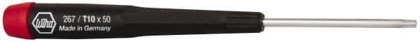 Wiha - T10 Torx Driver - 1-9/16" Blade Length, 5-3/4" OAL, Tapered Handle - Makers Industrial Supply