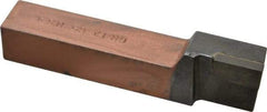 Made in USA - 3/4 x 3/4" Shank, Offset Side Cutting Single Point Tool Bit - GR-12, Grade C5 - Exact Industrial Supply