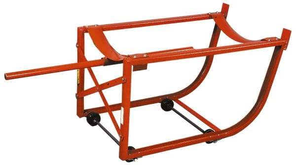 Value Collection - 600 Lb Load Capacity, Tilting Drum Cradle - 19-1/2" Wide x 21" High - Makers Industrial Supply