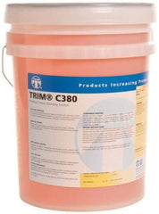 Master Fluid Solutions - Trim C380, 5 Gal Pail Grinding Fluid - Synthetic, For Machining - Makers Industrial Supply