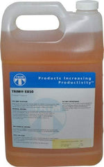 Master Fluid Solutions - Trim E850, 1 Gal Bottle Cutting & Grinding Fluid - Water Soluble, For Cutting, Grinding - Makers Industrial Supply