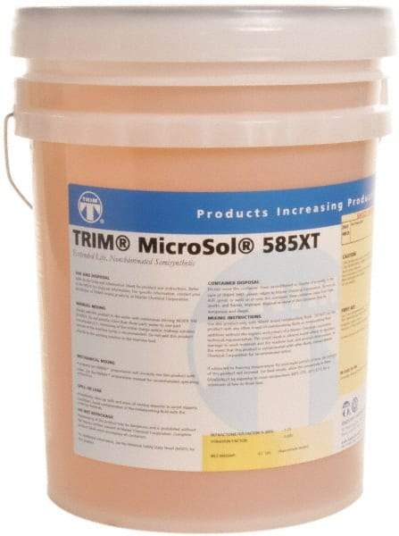 Master Fluid Solutions - 1 Gal & 5 Gal Bottle/Pail Cutting Fluid - Semisynthetic - Makers Industrial Supply