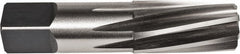 Union Butterfield - 1/4" Pipe, 0.472" Diam, 13/32" Small End Diam, 9/16" Straight Shank, 1-1/16" Flute, Taper Pipe Reamer - Makers Industrial Supply