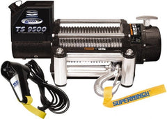 Superwinch - 9,500 Lb Capacity, 95' Cable Length, Automotive Heavy-Duty Recovery Winch - Makers Industrial Supply