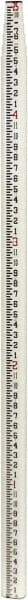 Johnson Level & Tool - Optical Level Fiberglass Grade Rod - 4 Sections, 25 Ft. Overall Length - Makers Industrial Supply