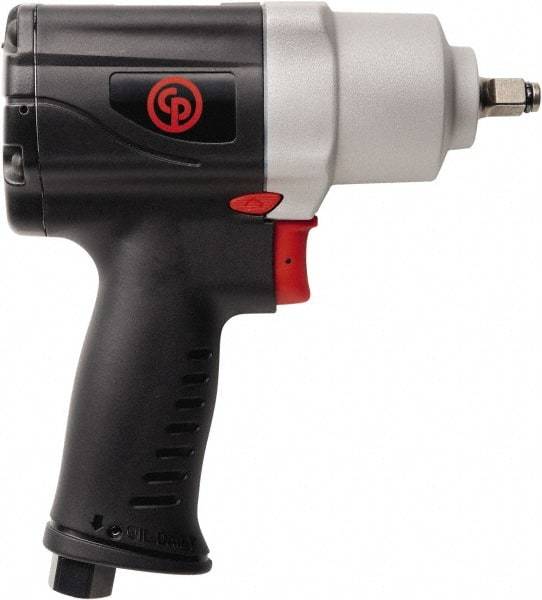 Chicago Pneumatic - 3/8" Drive, 9,400 RPM, 415 Ft/Lb Torque Impact Wrench - Pistol Grip Handle, 1,700 IPM, 20 CFM, 90 psi, 1/4" NPT Inlet - Makers Industrial Supply