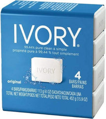 Ivory - 4 oz Box Bar Soap - White, Original Scent - Makers Industrial Supply