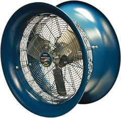 Patterson Fan - 22" Blade, 1/2 hp, 5,570 CFM, Industrial Circulation Fan - Suspension, 115 AC Volts, 6 Amps, 1 Speed - Makers Industrial Supply