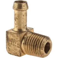 Eaton - 1/4 Barbed Thread 90° Male Elbow - Brass - Makers Industrial Supply