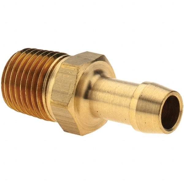 Eaton - 1/4 Thread Barbed Hose Fittings - Brass - Makers Industrial Supply