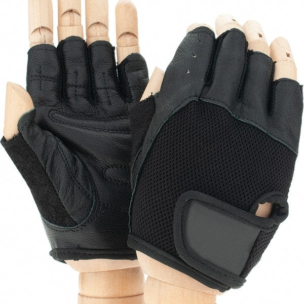 ironCLAD - Size M (8-9) Synthetic Leather Anti-Vibration/Impact Protection Work Gloves - Makers Industrial Supply