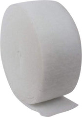 Made in USA - 90' Long x 14" Wide x 1" Thick Polyester Media Air Filter Media Roll - MERV 5, 85% Arrestance Efficiency, 500 FPM Max Air Flow, 0.14" wpg Init Resist, 1" wpg Final Resist, 30% Particle Capture Efficiency, Use with Any Unit - Makers Industrial Supply