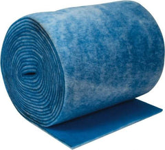 Made in USA - 90' Long x 36" Wide x 1" Thick Polyester Media Air Filter Media Roll - MERV 7, 86% Arrestance Efficiency, 500 FPM Max Air Flow, 0.14" wpg Init Resist, 1" wpg Final Resist, Use with Any Unit - Makers Industrial Supply