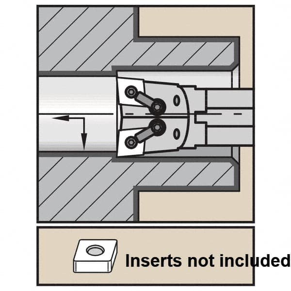 Kennametal - Indexable Boring Bar - - Exact Industrial Supply