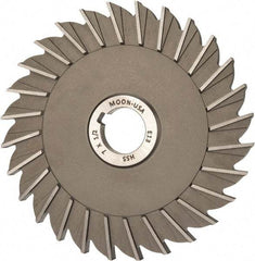 Made in USA - 7" Diam x 1/2" Width of Cut, 28 Teeth, High Speed Steel Side Milling Cutter - Straight Teeth, Uncoated - Makers Industrial Supply