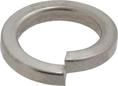 Value Collection - M14, 14.2mm ID, 3mm Thick High Collar Split Lock Washer - 18-8 Austenitic Grade A2 Stainless Steel, Uncoated, 14.2mm Min ID, 14.7mm Max ID, 21.1mm Max OD - Makers Industrial Supply