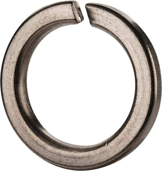 Value Collection - M24, 24.5mm ID, 35.9mm OD, 5mm Thick High Collar Split Lock Washer - 18-8 Austenitic Grade A2 Stainless Steel, Uncoated, 24.5mm Min ID, 25.5mm Max ID - Makers Industrial Supply