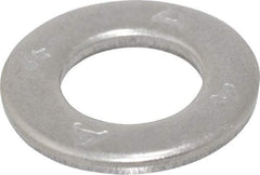 Value Collection - M8 Screw, Grade 316 Stainless Steel Standard Flat Washer - 8.4mm ID x 16mm OD, Plain Finish - Makers Industrial Supply