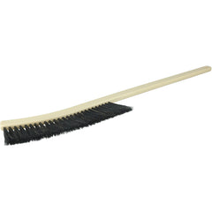 Radiator Brush, Straight Foam Handle, Black Horse Hair Fill - Makers Industrial Supply