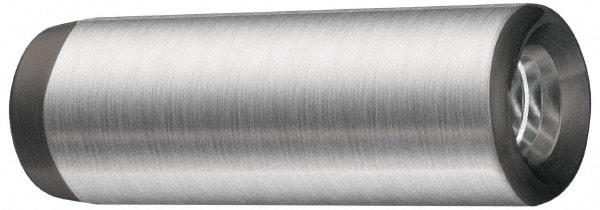 Jergens - 3/4" Diam x 1-1/2" Pin Length Alloy Steel Pull Out Dowel Pin - C 47-58 & C 60-64 (Surface) Hardness, 1 Beveled & 1 Threaded End - Makers Industrial Supply