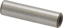 Jergens - 1/4" Diam x 1" Pin Length Alloy Steel Pull Out Dowel Pin - C 47-58 & C 60-64 (Surface) Hardness, 1 Beveled & 1 Threaded End - Makers Industrial Supply