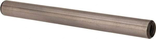 Jergens - 1/4" Diam x 2-1/2" Pin Length Alloy Steel Pull Out Dowel Pin - C 47-58 & C 60-64 (Surface) Hardness, 1 Beveled & 1 Threaded End - Makers Industrial Supply