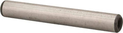 Jergens - 5/16" Diam x 2-1/4" Pin Length Alloy Steel Pull Out Dowel Pin - C 47-58 & C 60-64 (Surface) Hardness, 1 Beveled & 1 Threaded End - Makers Industrial Supply