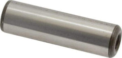 Jergens - 1/2" Diam x 1-3/4" Pin Length Alloy Steel Pull Out Dowel Pin - C 47-58 & C 60-64 (Surface) Hardness, 1 Beveled & 1 Threaded End - Makers Industrial Supply