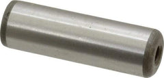 Jergens - 5/8" Diam x 2" Pin Length Alloy Steel Pull Out Dowel Pin - C 47-58 & C 60-64 (Surface) Hardness, 1 Beveled & 1 Threaded End - Makers Industrial Supply