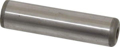 Jergens - 3/4" Diam x 2-1/2" Pin Length Alloy Steel Pull Out Dowel Pin - C 47-58 & C 60-64 (Surface) Hardness, 1 Beveled & 1 Threaded End - Makers Industrial Supply