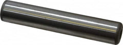 Jergens - 3/4" Diam x 4" Pin Length Alloy Steel Pull Out Dowel Pin - C 47-58 & C 60-64 (Surface) Hardness, 1 Beveled & 1 Threaded End - Makers Industrial Supply