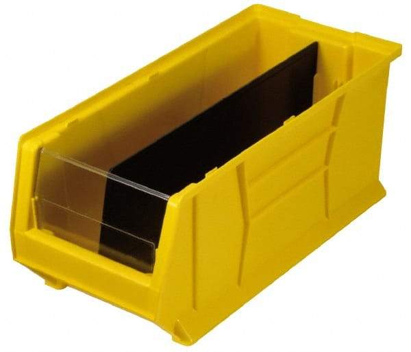 Quantum Storage - 23.9" Wide x 10" High, Black Bin Divider - Use with Quantum Storage Systems - QUS 953 - Makers Industrial Supply