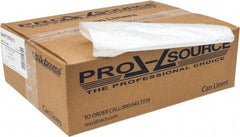 PRO-SOURCE - 0.55 mil Thick, Household/Office Trash Bags - 43" Wide x 46" High, Clear - Makers Industrial Supply