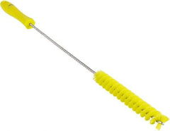 Vikan - 3/4" Diam Polyester Valve Brush - 19-5/8" OAL, 5-3/4" Head Length, Polypropylene & Stainless Steel Handle - Makers Industrial Supply