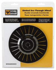 Work Sharp - 6 Inch Outside Diameter Slotted Wheel - Work Sharp 3000 Machine Compatible - Makers Industrial Supply