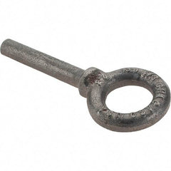 Gibraltar - Steel, Fixed Blank Lifting Eye Bolt - 2-1/2" Shank, Shoulder - Makers Industrial Supply