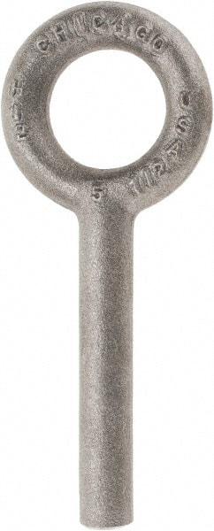 Gibraltar - Forged Steel, Fixed Blank Lifting Eye Bolt - 3" Shank, No Shoulder - Makers Industrial Supply