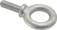 Gibraltar - 2,600 Lb Capacity, Forged Steel, 1/2-13 Thread, Fixed Lifting Eye Bolt - Fully Threaded, 1-1/2" Shank, 1-1/2" Thread Length, Shoulder - Makers Industrial Supply