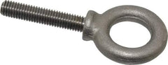 Gibraltar - 2,600 Lb Capacity, Steel, 1/2-13 Thread, Lifting Eye Bolt - Fully Threaded, 2-1/2" Shank, 2-1/2" Thread Length, Shoulder - Makers Industrial Supply